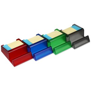 Media Stand with Adhesive Notes - Translucent 116520-T : 4imprint.com