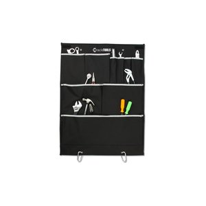 Additional Image 4 - a black bookcase with shelves