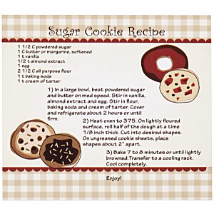 Additional Image 2 - a menu with cookies on it