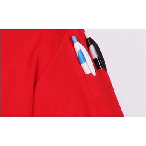 Additional Image 2 - a close up of a red shirt