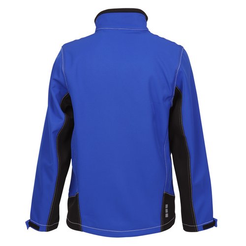 Additional Image 1 - a blue jacket with black trim