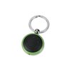 View Image 2 of 2 of Metal Lighted Key Tag - Round - Closeout