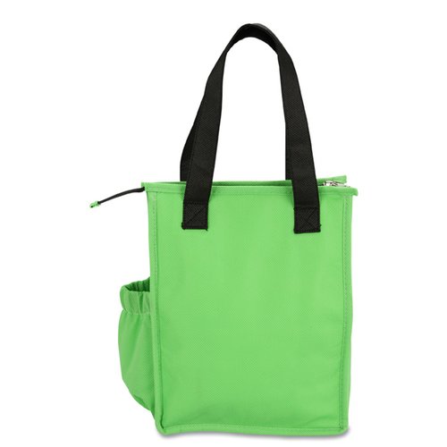 Additional Image 1 - a green bag with black handles