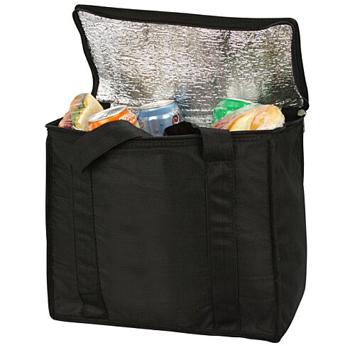 Additional Image 1 - a black bag with food in it