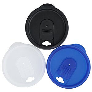 Additional Image 1 - a group of black and white plastic caps