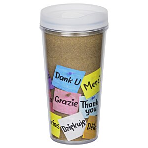 Additional Image 1 - a plastic cup with a lid