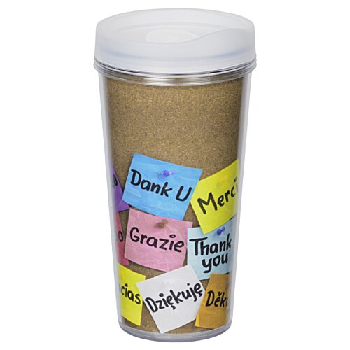 Additional Image 1 - a plastic cup with a lid