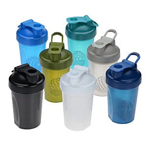 Additional Image 2 - a group of colorful plastic water bottles