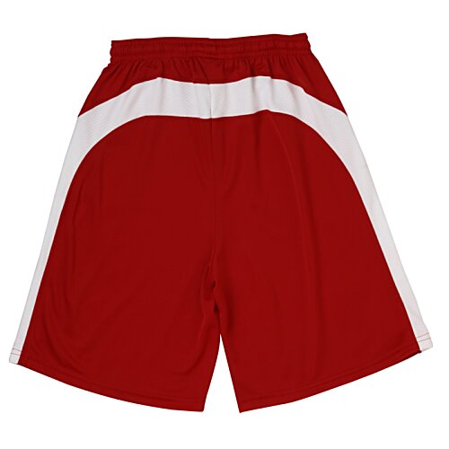 Additional Image 1 - a red and white shorts