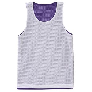 Additional Image 1 - a white and purple tank top