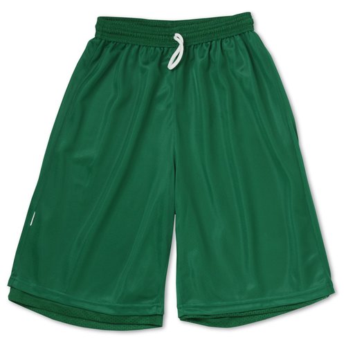 Additional Image 1 - a green shorts with a white string