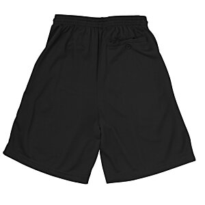 Additional Image 1 - a black shorts on a white background