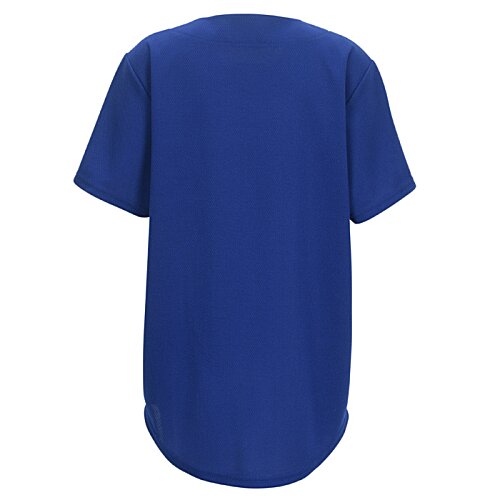 Additional Image 1 - a blue shirt on a white background