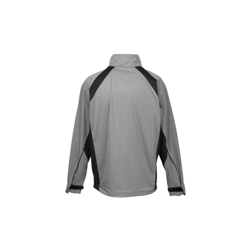 Additional Image 1 - a grey jacket with black trim