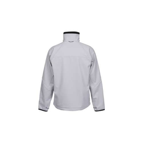 Additional Image 1 - a white jacket with a black logo