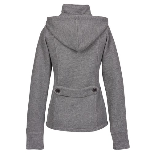 Additional Image 2 - a grey jacket with a hood