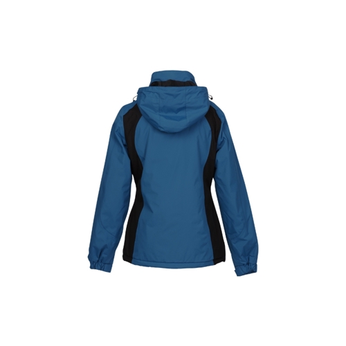 Additional Image 2 - a blue jacket with a black strap