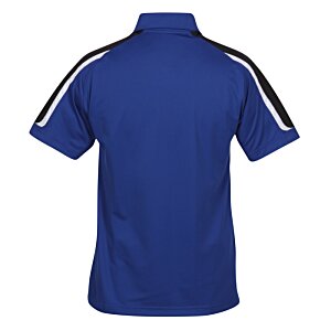 Additional Image 1 - a blue shirt with white stripes