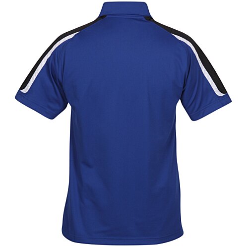 Additional Image 1 - a blue shirt with white stripes