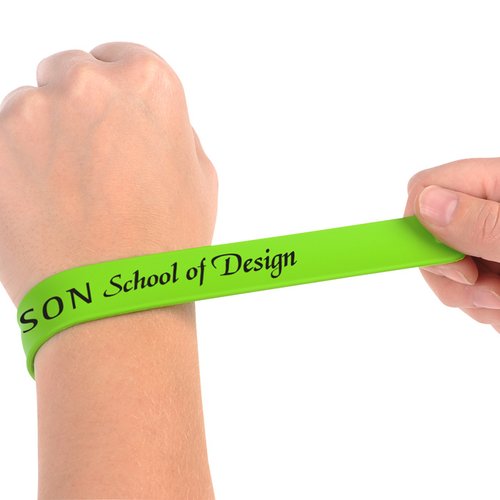 Additional Image 1 - a person's hand holding a green wristband