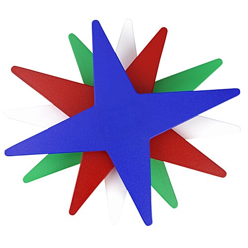 Additional Image 1 - a blue star with red and green stars