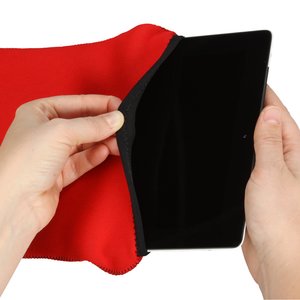 Additional Image 3 - a person holding a black and red piece of paper