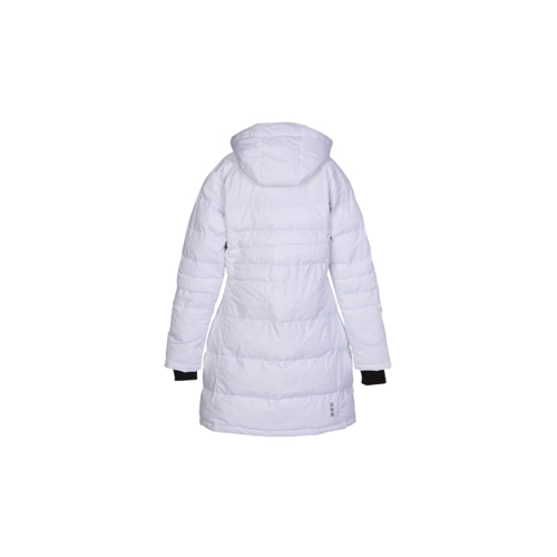 Additional Image 1 - a white coat with black trim