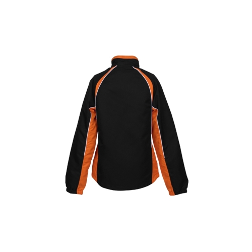 Additional Image 1 - a black and orange jacket