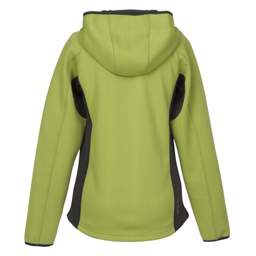 Additional Image 1 - a green jacket with black stripes