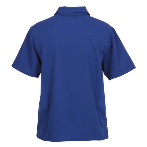 Additional Image 1 - a blue shirt on a white background