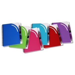 Additional Image 2 - a group of colorful binders