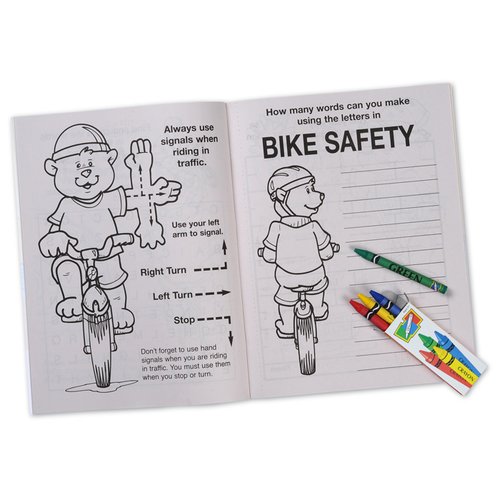 Additional Image 1 - a coloring book with a pencil