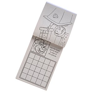 Additional Image 1 - a white calendar with black and white squares