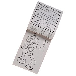 Additional Image 1 - a white rectangular object with black and white patterns