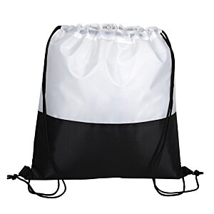Additional Image 1 - a white and black backpack