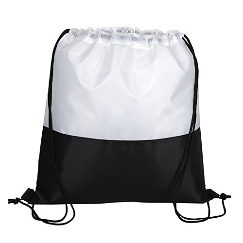 Additional Image 1 - a white and black backpack