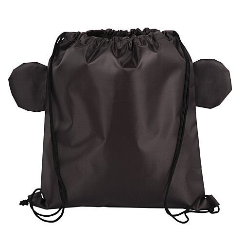 Additional Image 1 - a black backpack with two ears