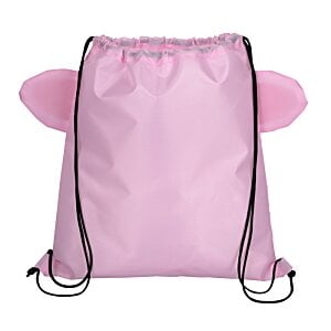 Additional Image 1 - a pink backpack with ears