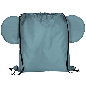 Additional Image 1 - a blue backpack with two circles