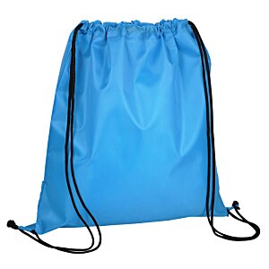 Additional Image 1 - a blue drawstring bag