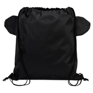 Additional Image 1 - a black backpack with two straps