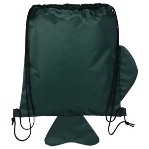 Additional Image 1 - a green bag with a fish shaped tail