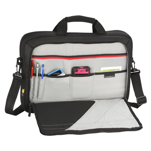 Additional Image 1 - a black and white briefcase