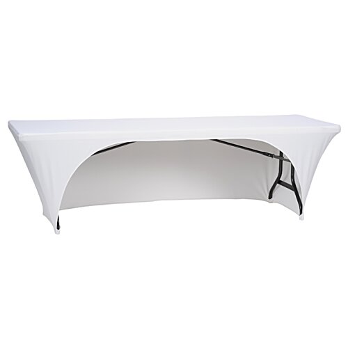 Additional Image 1 - a white table top with a curved top