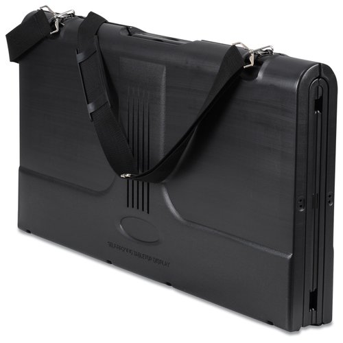 Additional Image 4 - a black briefcase with a strap
