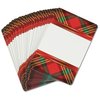 View Image 2 of 6 of Holiday Playing Cards - Plaid