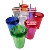 View Image 4 of 4 of Tutti Frutti Infuser Tumbler with Straw - 20 oz.