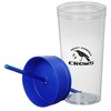 View Image 2 of 2 of Templar Tumbler with Straw - 22 oz.