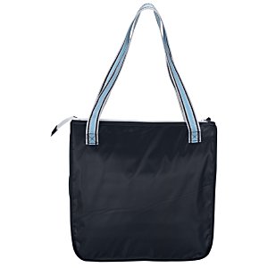 Additional Image 2 - a black bag with blue straps