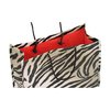 View Image 2 of 2 of Non-Woven Swanky Shopper - Zebra - Closeout